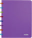 Atoma Tutti Frutti schrift, ft A5, 144 bladzijden, gelijnd, transparant paars - OfficeTown