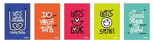 Atoma Writings schrift, ft A4, 144 bladzijden, gelijnd 10 stuks - OfficeTown