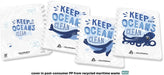 Aurora Adoc notitieboek van Ocean Waste Plastics A4 geruit 5x5 - OfficeTown
