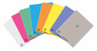 Aurora Schrijven 80 schrift, geniet, gelinieerd + marge, 72 pagina's, A5, transparant PP 10 stuks - OfficeTown