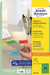 Avery afneembare gekleurde etiketten ft 63,5 x 33,9 mm (b x h), 480 stuks, 24 per blad, groen - OfficeTown
