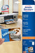 Avery briefkaart, 170 g/m², 4 per blad, 100 stuks - OfficeTown