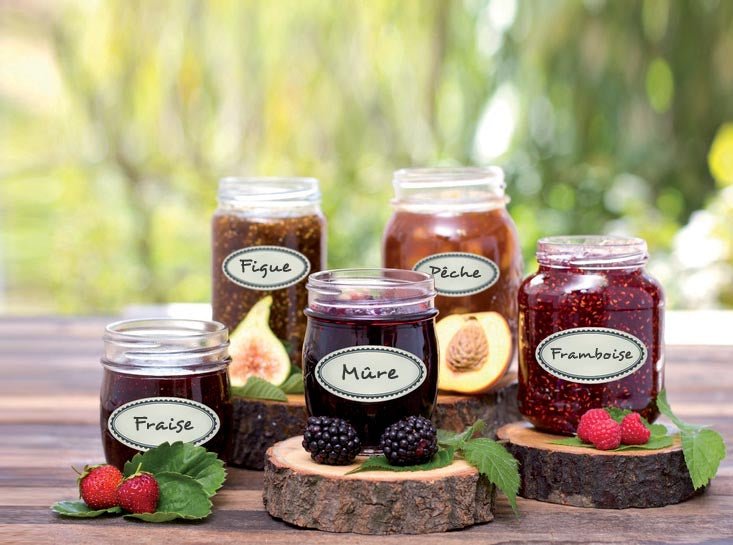 Avery Familie ovale oplosbare labels, afmeting 5,5 x 3 cm, ophangbare case met 18 labels - OfficeTown