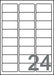 Avery J8159 - 10 adresetiketten ft 63,5 x 33,9 mm (b x h), 240 etiketten, wit - OfficeTown