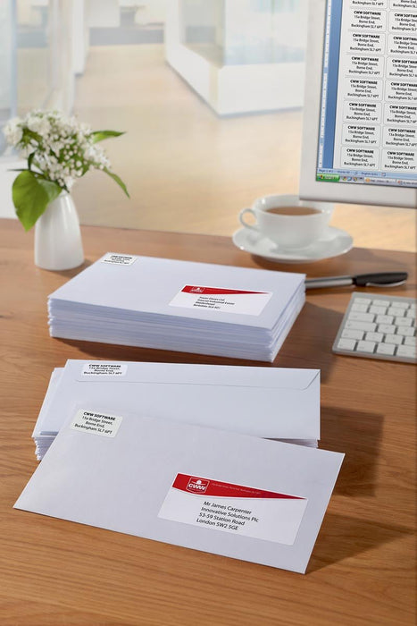 Avery J8159 - 10 adresetiketten ft 63,5 x 33,9 mm (b x h), 240 etiketten, wit - OfficeTown