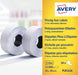 Avery PLR1626 Labels voor Prijspistool, niet - permanent, afmeting 26 x 16 mm, 12.000 labels, wit - OfficeTown