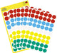 Avery Ronde etiketten, 12 mm diameter, in diverse kleuren, 270 stuks - OfficeTown