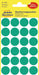 Avery Ronde etiketten 18 mm, groen, 96 stuks - OfficeTown