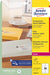 Avery transparante etiketten QuickPEEL ft 99,1 x 38,1 mm (b x h), 350 stuks, 14 per blad - OfficeTown