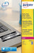Avery ultra - sterke zilverkleurige etiketten ft 24,5 x 10 mm (b x h), 3.780 stuks, 189 per blad - OfficeTown