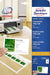 Avery visitekaarten 200 g/m², Ft 85 x 54 mm (10 per blad), doos van 10 blad - OfficeTown