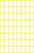 Avery Witte permanente etiketten ft 13 x 8 mm, 384 stuks op blister - OfficeTown
