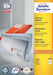 Avery Zweckform 3479, Universele etiketten, Ultragrip, wit, 100 vel, 27 per vel, 70 x 32 mm - OfficeTown