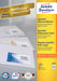 Avery Zweckform 3657, Universele etiketten, Ultragrip, wit, 100 vel, 40 per vel, 48,5 x 25,4 mm - OfficeTown