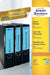 Avery Zweckform L4767 - 20 ordnerrugetiketten ft 19,2 x 6,1 cm (b x h), 80 etiketten, blauw - OfficeTown