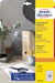Avery Zweckform vierkante etiketten, 35 x 35 mm, wit, permanent klevend, 350 etiketten, 10 vellen - OfficeTown