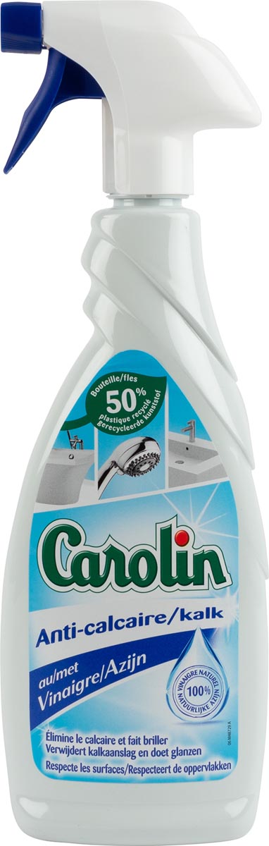 Carolin anti-kalk, spray van 650 ml 12 stuks, OfficeTown