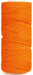 Bouhon macramétouw 200 g, ca.130 m, dikte: 2 mm, oranje, OfficeTown