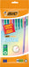 BicMatic pastel vulpotlood, blister van 10 stuks, assorti 25 stuks, OfficeTown
