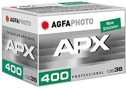 Analoge zwart-witfilm Agfaphoto, ISO 400, 36 foto's