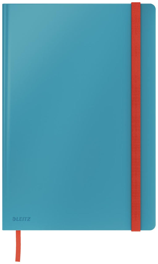 Leitz Cosy notitieboek met harde kaft, voor ft B5, gelijnd, blauw 5 stuks, OfficeTown