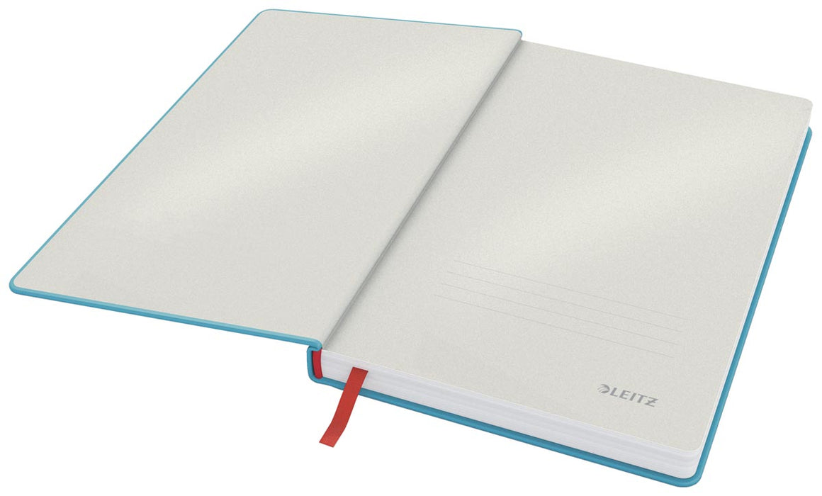 Leitz Cosy notitieboek met harde kaft, voor ft A5, gelijnd, blauw