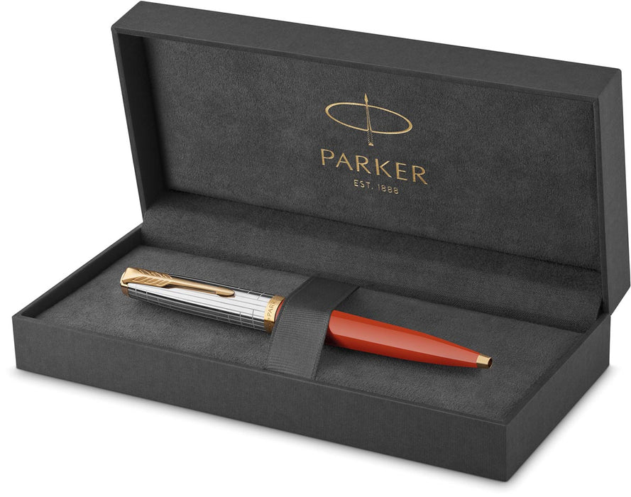 Parker 51 Premium balpen vuurrood GT 20 stuks, OfficeTown
