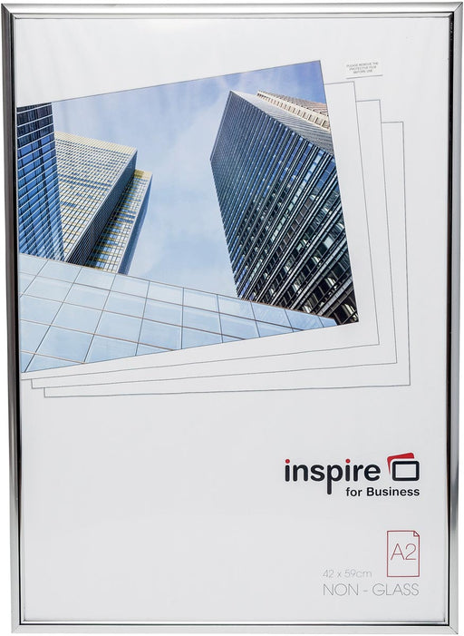Inspire for Business fotokader Easyloader, zilver, ft A2 6 stuks, OfficeTown