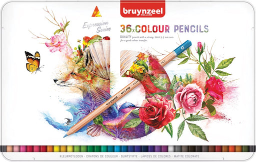 Bruynzeel kleurpotloden Expression, doos van 36 stuks 4 stuks, OfficeTown