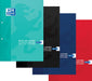Oxford SCHOOL cursusblok, geassorteerde kleuren, ft A4, 100 vel, geruit 5 mm 5 stuks, OfficeTown