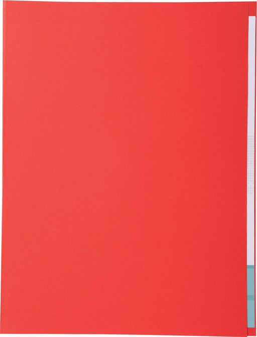 Exacompta dossiermap Forever met zichtrand, ft A4, pak van 100, rood 5 stuks, OfficeTown