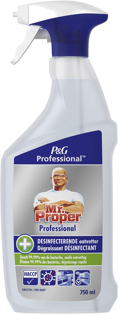 Mr. Proper desinfecterende ontvetter, spray van 750 ml 6 stuks, OfficeTown