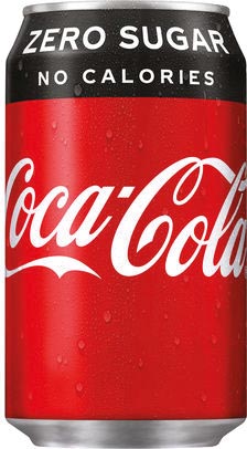 Coca-Cola Zero frisdrank, 33 cl blik, verpakking van 24 stuks