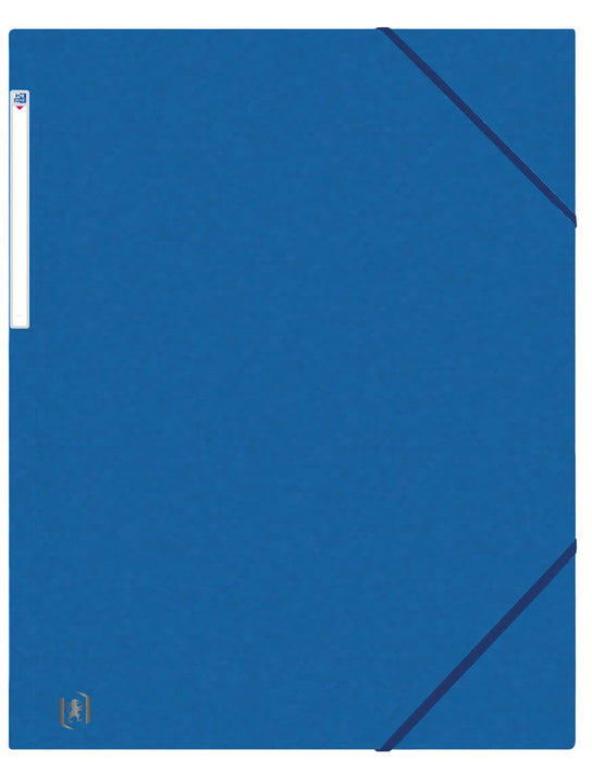 Oxford Top File+ Elastomap voor A3, blauw met 3 kleppen