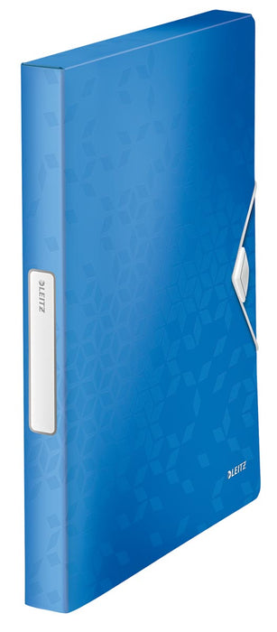 Leitz WOW elastomap voor A4 documenten, blauw