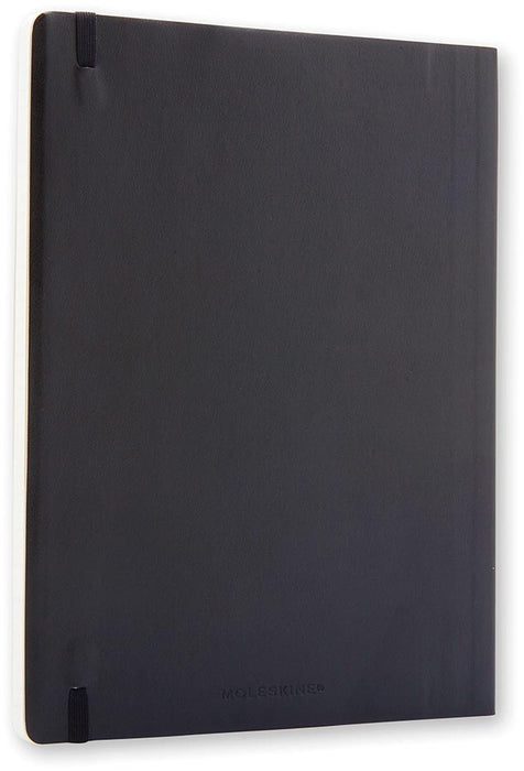 Moleskine notitieboek, ft 19 x 25 cm, gelinieerd, flexibele kaft, 192 pagina's, zwart
