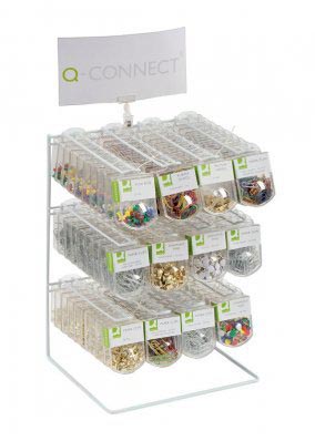 Q-CONNECT metalen fotohaken doos van 20 stuks