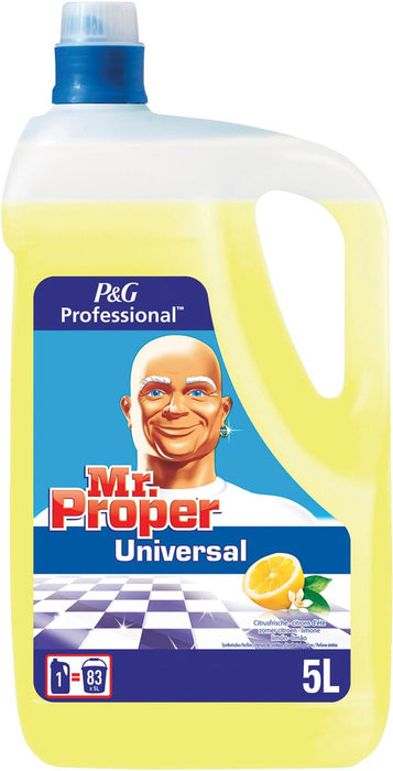 Meneer Proper allesreiniger, citroen, 5 liter fles met Magic Protect technologie