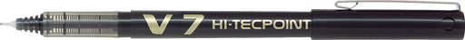 Pilot roller Hi-Tecpoint V7 schrijfbreedte 0,4 mm zwart 12 stuks, OfficeTown