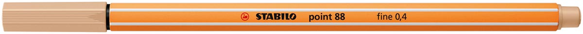 STABILO point 88 fineliner, beige 10 stuks