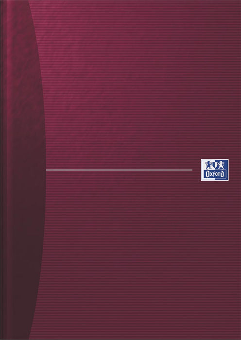 Oxford Office Essentials notitieboek, hardcover, 192 pagina's, ft A4, geruit 5 mm, 5 verschillende kleuren
