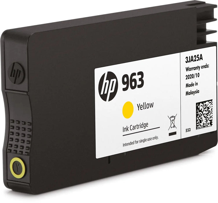 HP inktcartridge 963, 700 pagina's, OEM 3JA25AE, geel