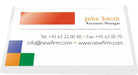 Badgehouder met zelfklevende achterzijde, 60 x 95 mm, open lange zijde, verpakking van 10 stuks - OfficeTown