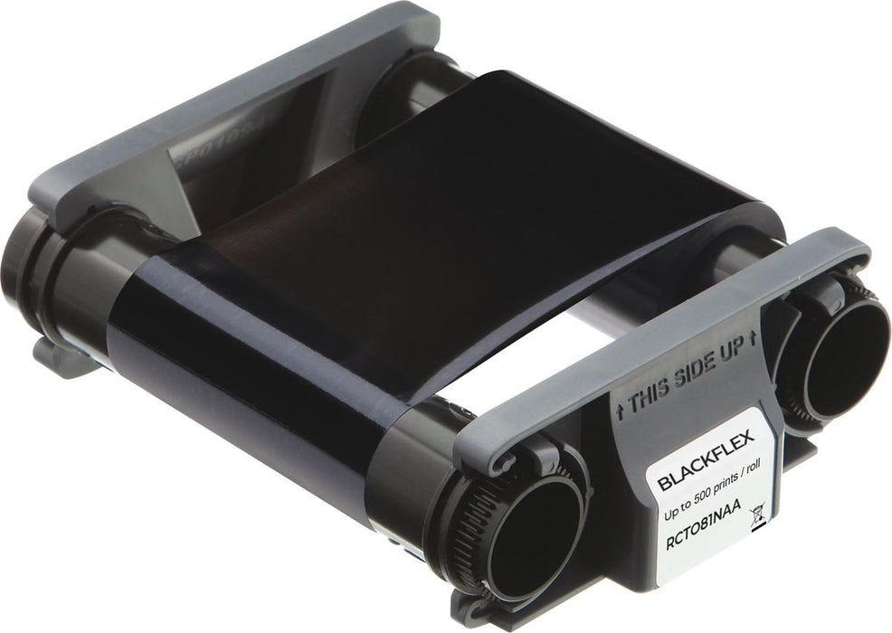 Badgy lint Blackflex, monochroom, zwartn voor kaarten uit papier - OfficeTown