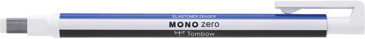 Tombow precisie gumstift MONO zero met navulbare rechthoekige punt
