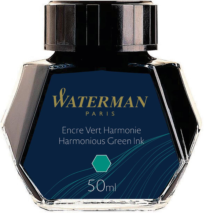 Waterman vulpen inkt 50 ml Groen 8 stuks