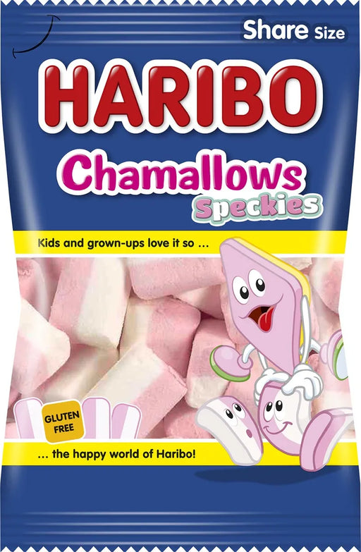 Haribo Chamallows Speckies, zakje van 175 g 12 stuks, OfficeTown