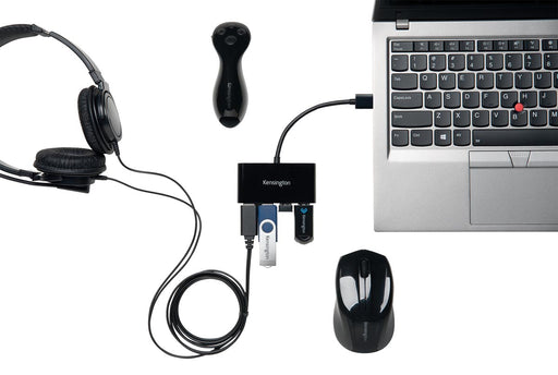 Kensington USB 3.0 Hub 4-poorten UH4000 5 stuks, OfficeTown