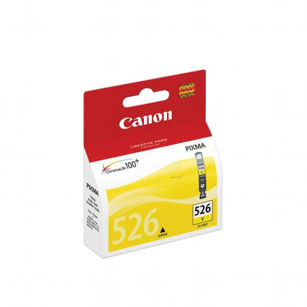 Canon inktcartridge CLI-526Y, 450 pagina's, OEM 4543B001, geel