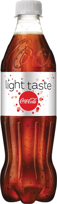 Coca-Cola Light frisdrank, 50 cl fles, 24 stuks in pak